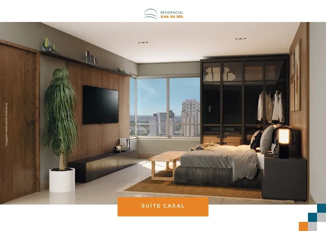 Imagem Apartamento com 3 Quartos à Venda, 90,68 m² em Norte (Águas Claras) - Brasília
