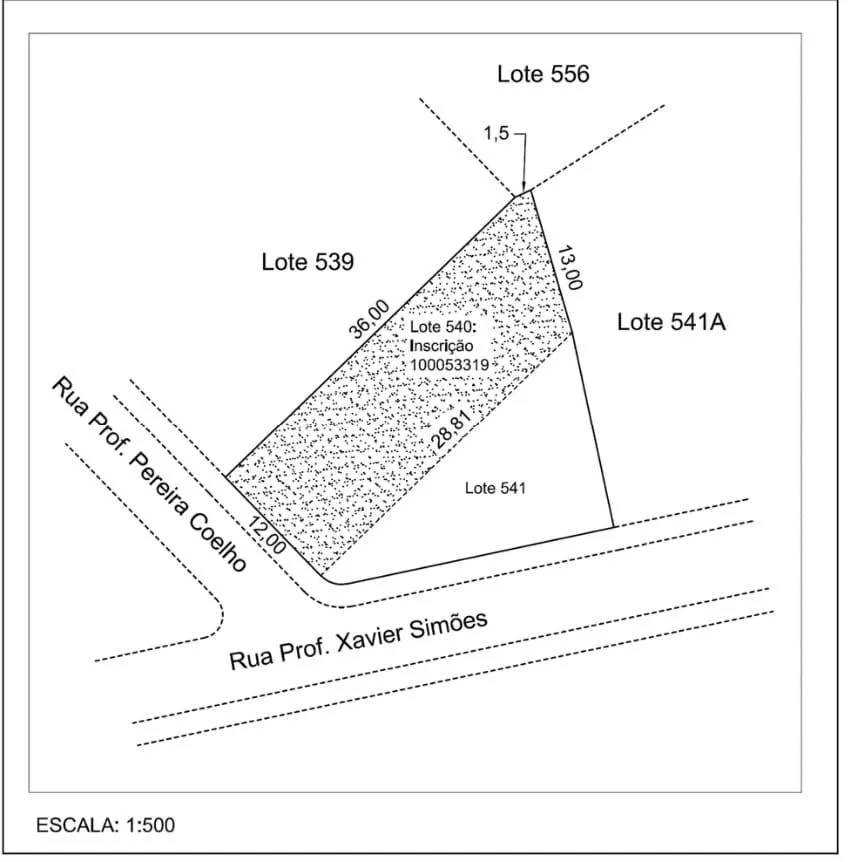 Imagem TERRENO DE ESQUINA - VILA CONCEIÇÃO - PORTO ALEGRE - RS