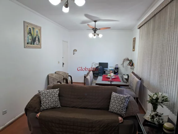 Imagem Belíssimo apartamento bem espaçoso em Santos na Aparecida com 2 dormitórios mais dependência, uma suíte e garagem fechada a venda por R$ 480.000,00