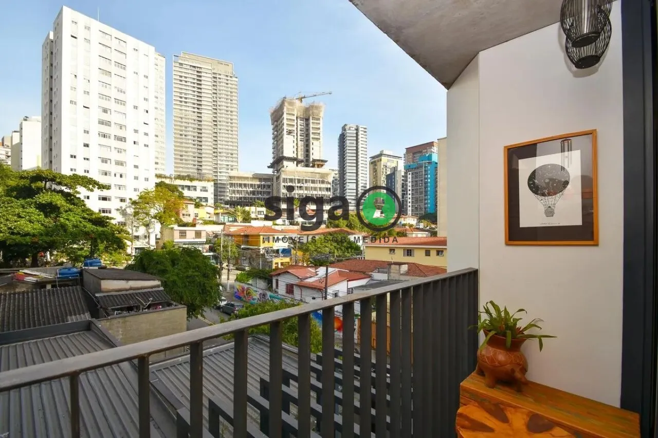 Imagem Studio para VENDA, MOBILIADO, com 33m, 1 suite, na Vila Madalena