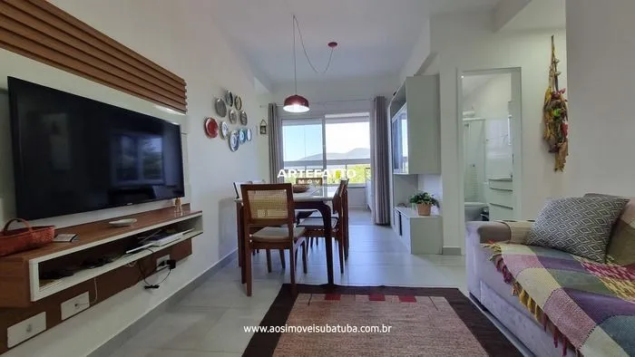 Foto do imóvel Apartamento à venda em Ubatuba, Centro, com 2 quartos, 62m2