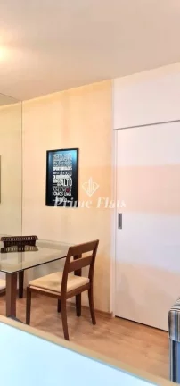 Imagem Flat disponível para locação no Edifício Mandarim no Brooklin, com 50m², 1 dormitório e 1 vaga