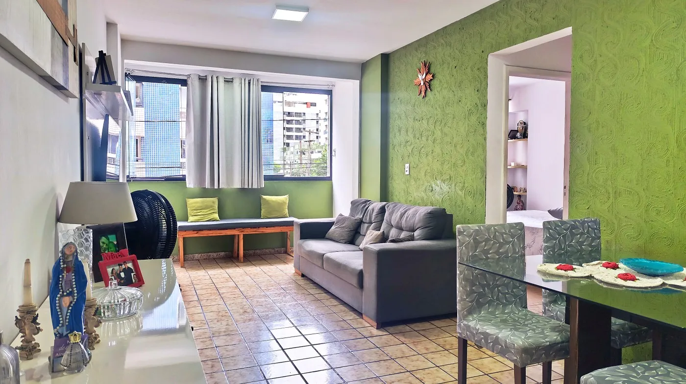 Imagem Apartamento para Venda em Maceió, Ponta Verde, 2 dormitórios, 2 banheiros, 1 vaga