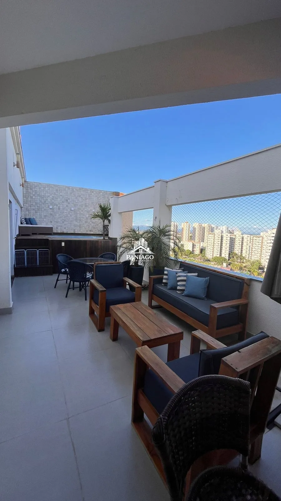 Imagem Cobertura Duplex Mobiliada, com Piscina Privativa na Avenida do CPA em Cuiabá