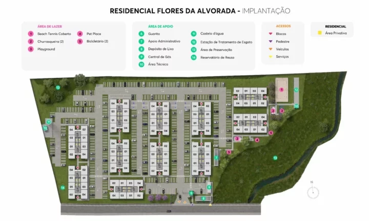 Imagem Flores da Alvorada - Breve Lançamento - Apartamento à venda no bairro Bela Vista - Palhoça/SC