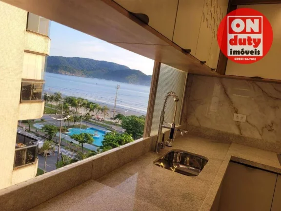 Imagem Apartamento com 2 dormitórios à venda, 86 m² por R$ 1.280.000,00 - Aparecida - Santos/SP
