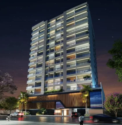 Imagem Lançamento Versatto Residence localizado a 3 quadras do mar.