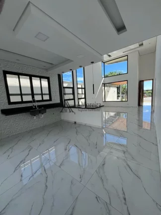 Imagem Casa no Condomínio Gran Ville São Venâncio em Itupeva-SP, Bairro Jardim Primavera: 3 Quartos, 3 Suítes, 2 Salas, 4 Banheiros, 4 Vagas, 175m².