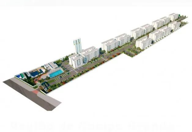 Imagem Apartamento com 2 Quartos à Venda, 45 m² em Campo Grande - Rio de Janeiro
