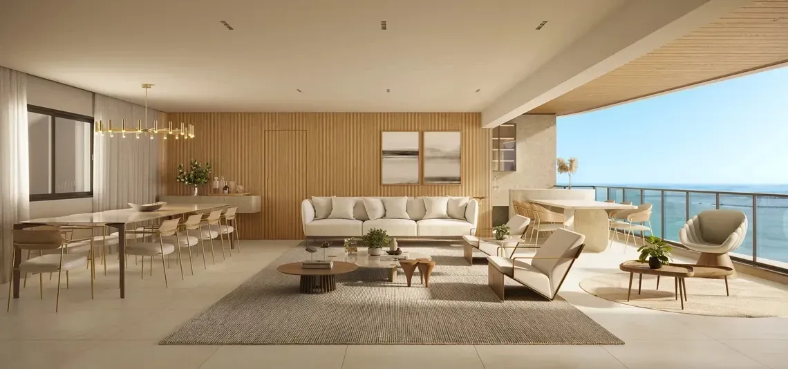 Imagem Apartamento com 3 Quartos à Venda, 129 m² em Meireles - Fortaleza