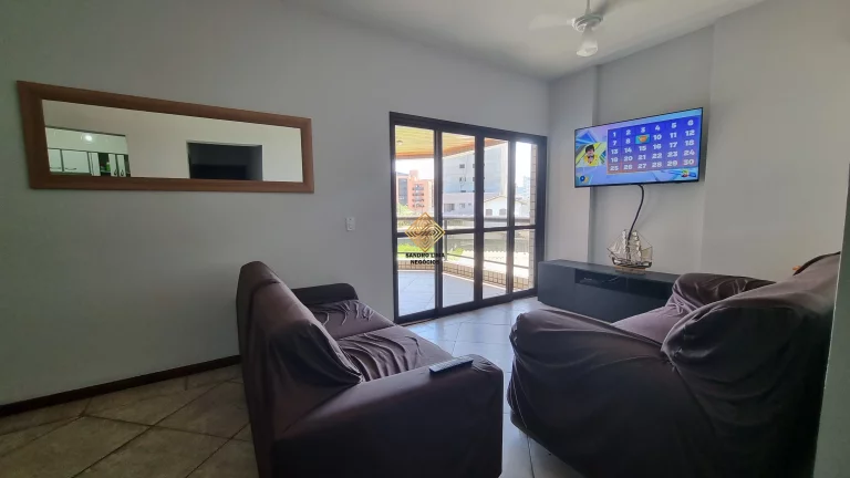 Imagem LOCAÇÃO Apartamento de 96 m² na Enseada com duas varandas - Guarujá com 3 dormitórios com suíte e Lazer Completo