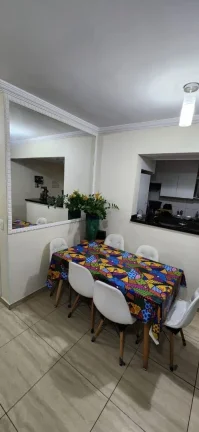 Imagem Apartamento à venda no Parque Taboão: 3 quartos, 1 suíte, 2 banheiros, 2 vagas, 70m² - Taboão da Serra-SP.