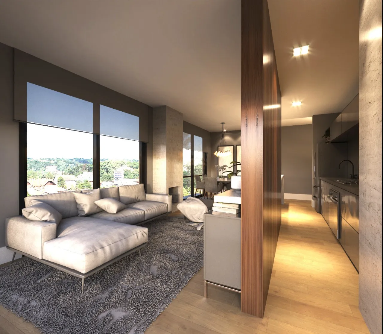 Imagem Apartamento à venda em Canela, Centro , com 1 quarto, 58.62m2