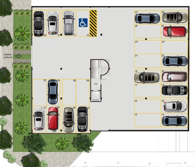 Imagem Cobertura duplex à venda, 2 quartos, 1 suíte, 2 vagas, Itapoã - Belo Horizonte/MG