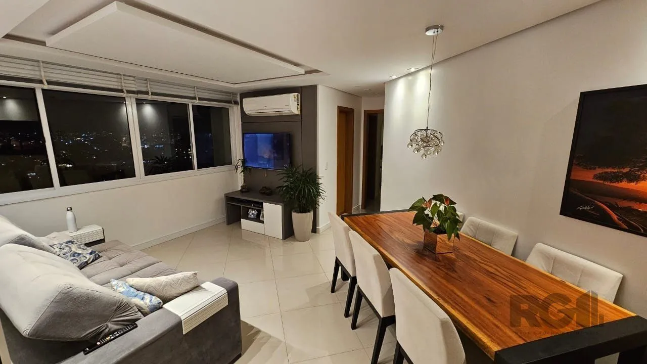 Imagem Apartamento com 2 quartos, churrasqueira, vaga, no bairro Cristo Redentor Poa/RS