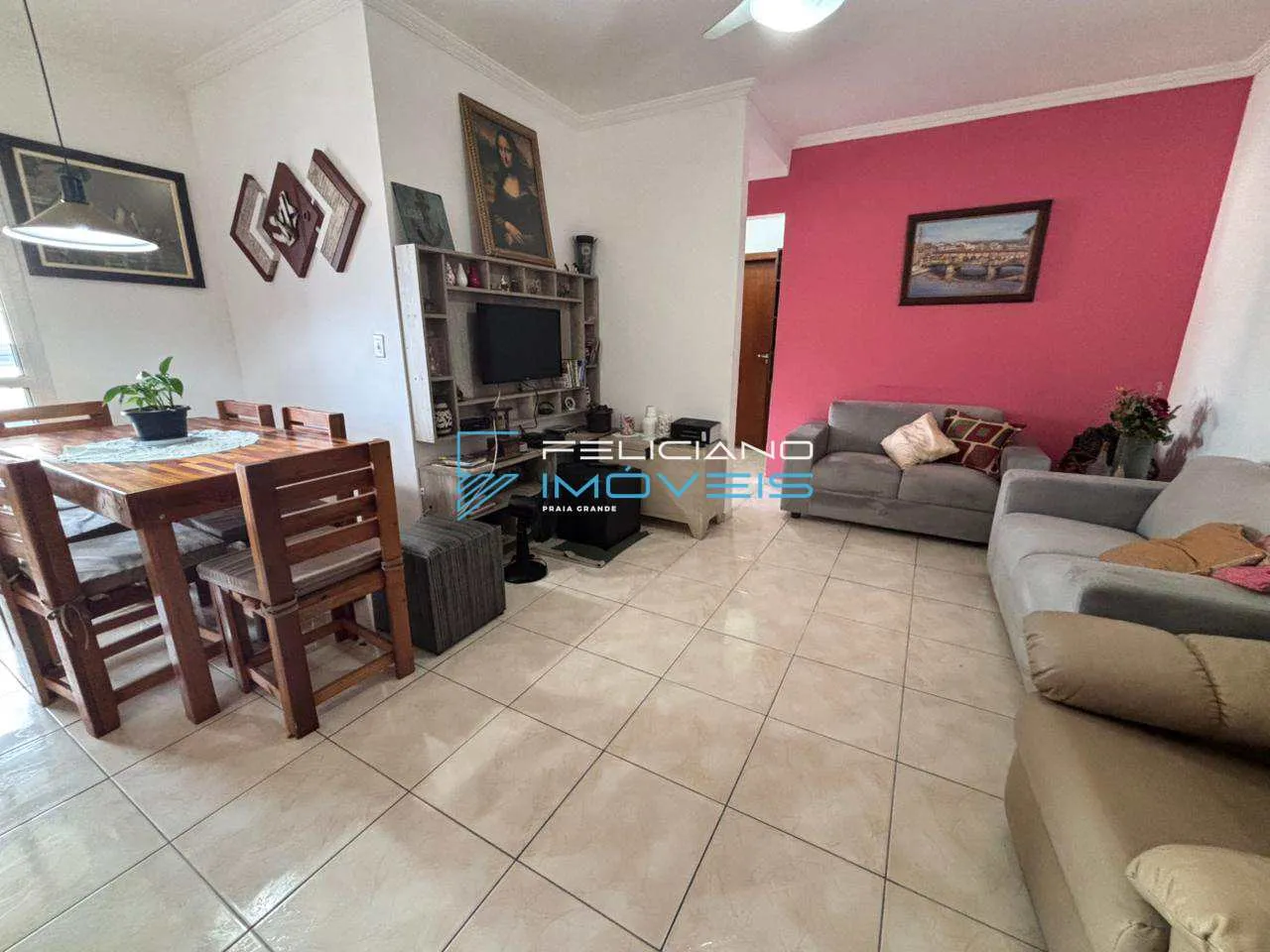 Imagem Apartamento com 3 quartos, Aviação, Praia Grande - R$ 583 mil, Cod: 6772