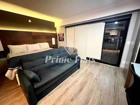 Imagem Flat disponível para locação no Meliá Ibirapuera, com 26m², 1 dormitório e 1 vaga