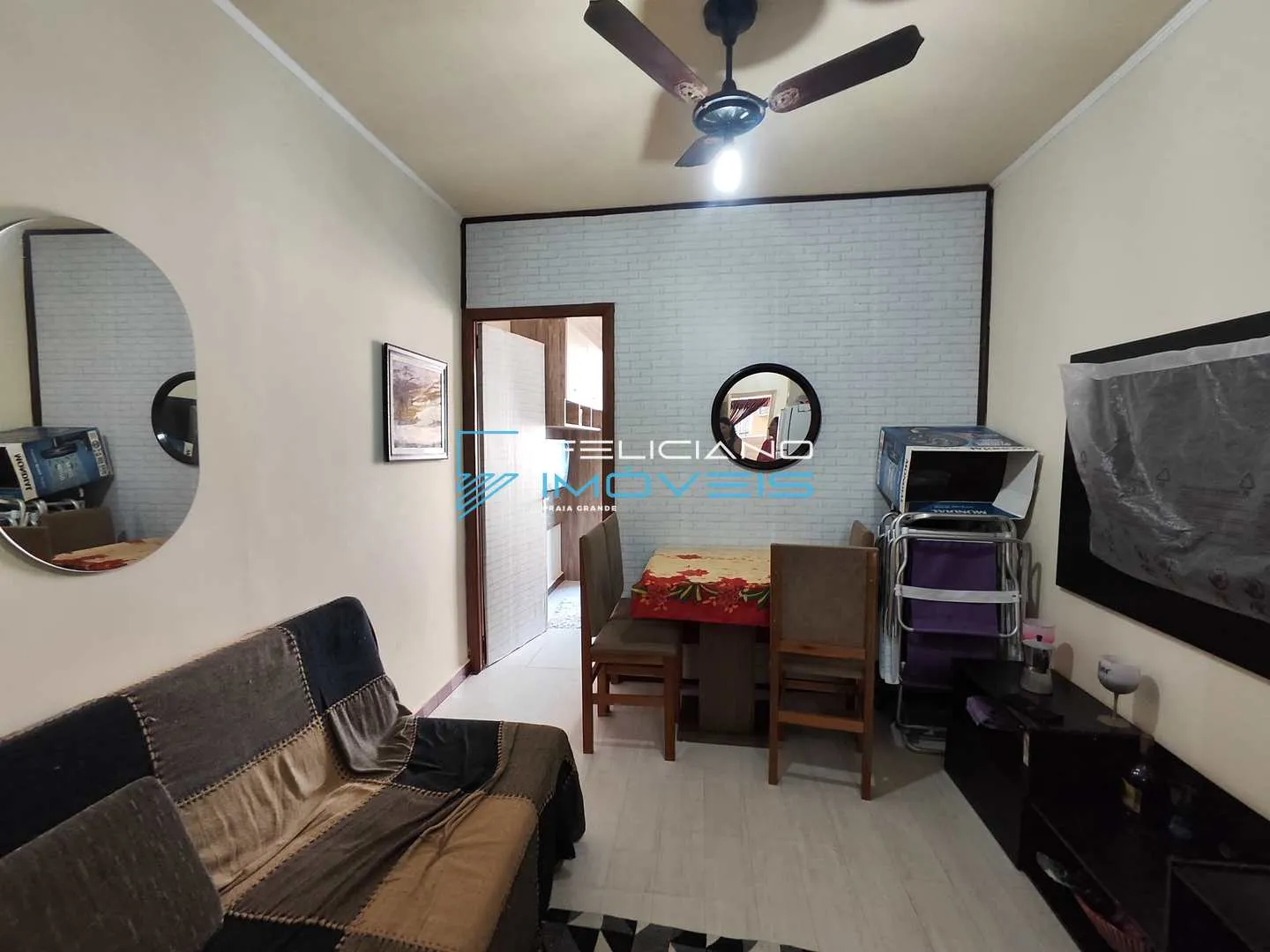 Imagem Apartamento com 1 quarto, Real, Praia Grande - R$ 192 mil, Cod: 4761