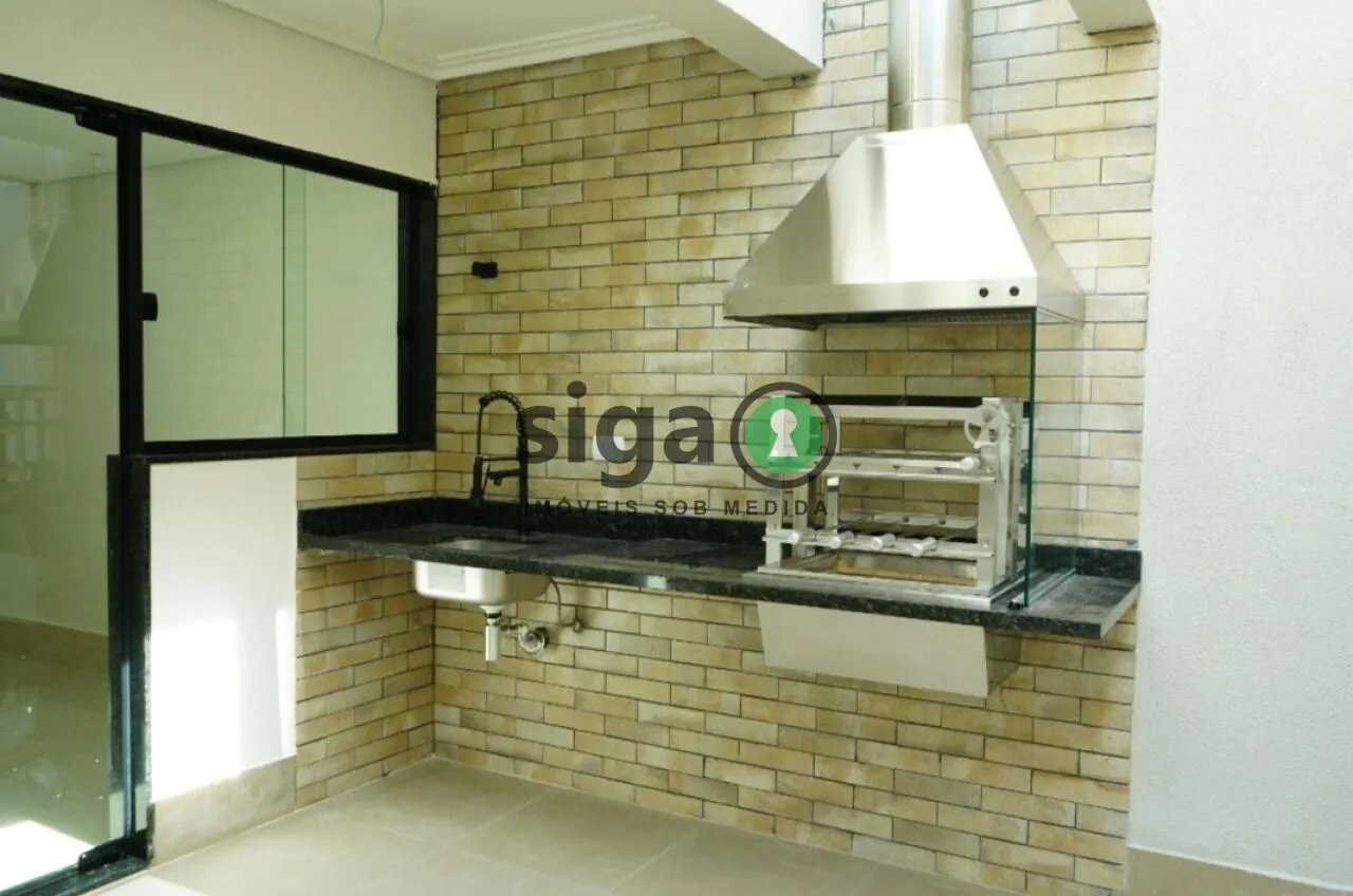 Imagem Sobrado Novo na Vila Carrão 120m² 3 Dorms (1 Suíte com Sacada) e Churrasqueira