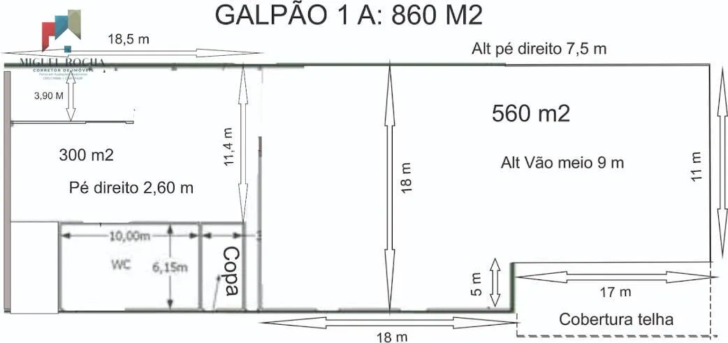 Imagem CondoVille Condomínio Industrial - Galpão Industrial para locação