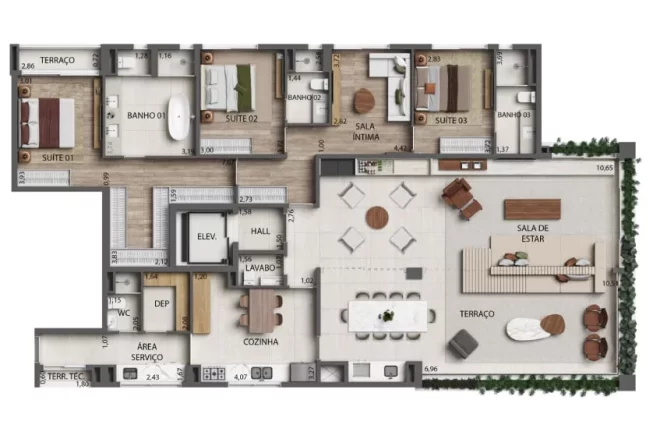 Imagem Apartamento à venda no bairro Moema - São Paulo/SP