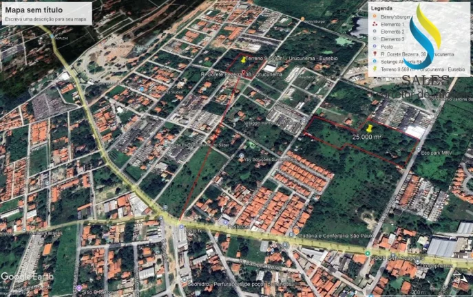Imagem Terreno à Venda no Eusébio - Bairro Urucunema