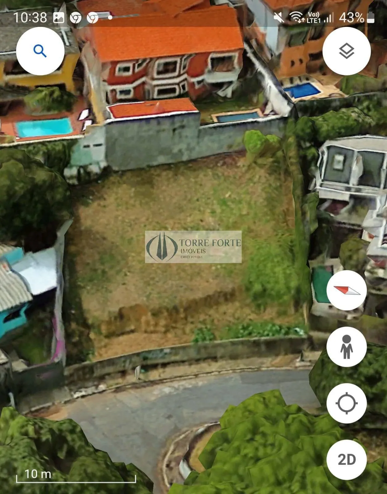 Foto do imóvel Ótimo terreno com 560 m² no Alto de Pinheiros, pronto para construir. em Rua Tarubá