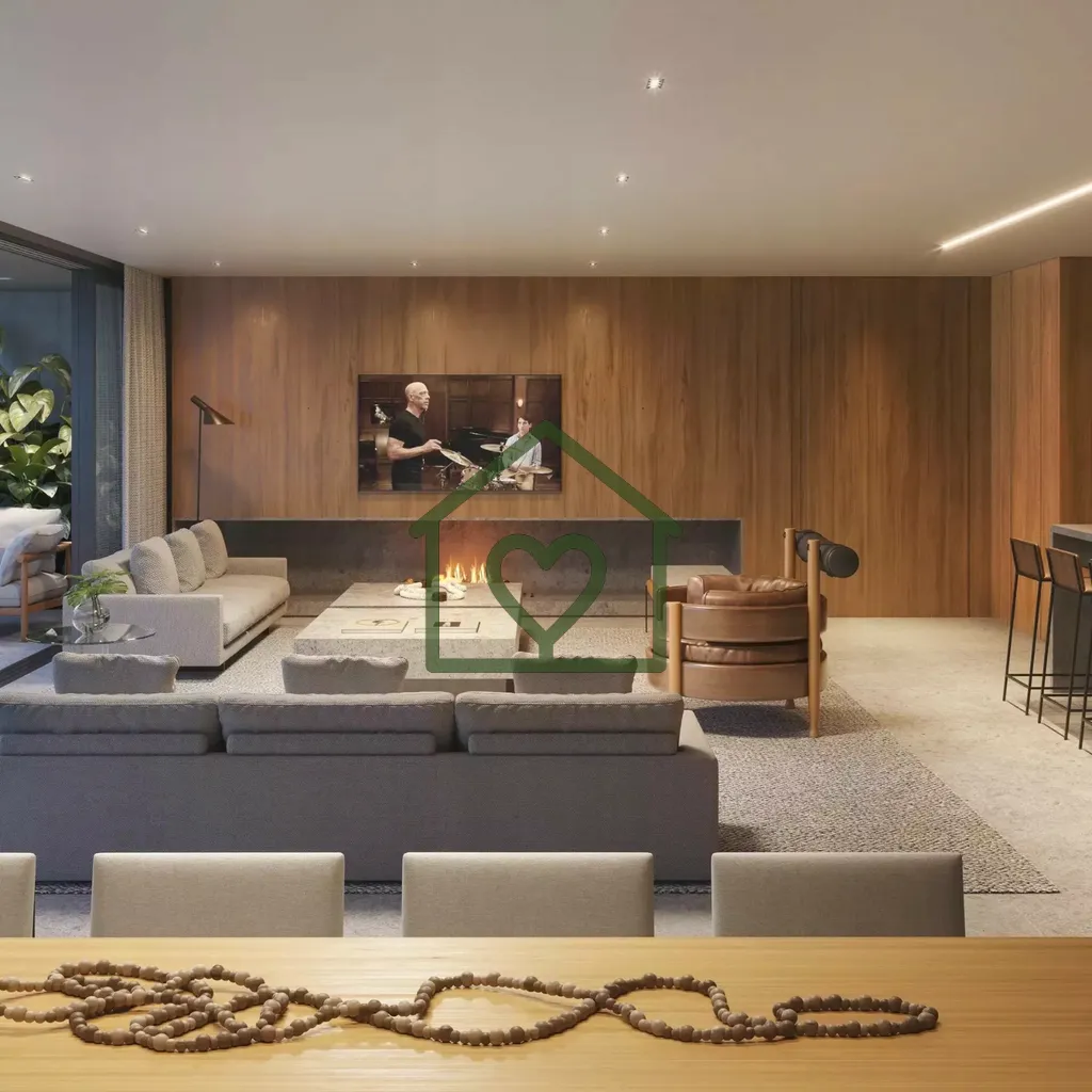 Imagem Amplo apartamento com 218 m² Privativos. 
 
São 3 Suítes, sendo uma máster. Possui Estar Íntimo...
