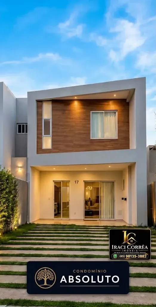 Foto do imóvel Casa com 3 Quartos à Venda, 92,91 m² em Rua Mirian Abreu, 350 - Urucunema, Eusébio - CE