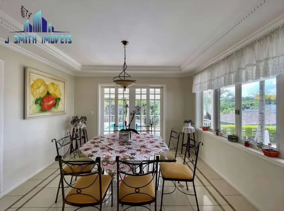 Imagem Casa maravilhosa, 4 suítes, piscina, gourmet - Cond São Paulo II