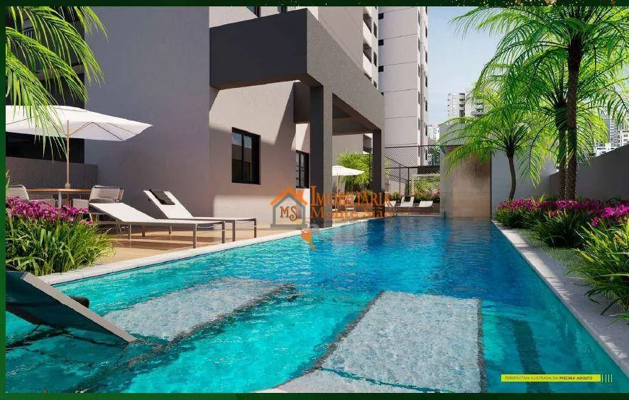 Imagem Apartamento com 2 dormitórios à venda por R$ 351.831,00 - Centro - Guarulhos/SP