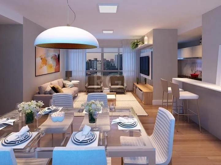 Imagem Apartamento 2 dormitórios com duas suítes ,lavabo e vaga coberta próximo ao Parcão