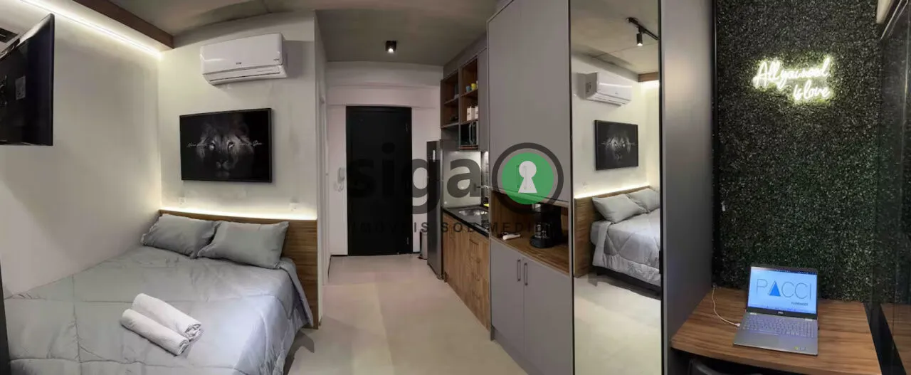 Foto do imóvel Apartamento com 01 quarto para venda na Bela Vista - Mobiliado