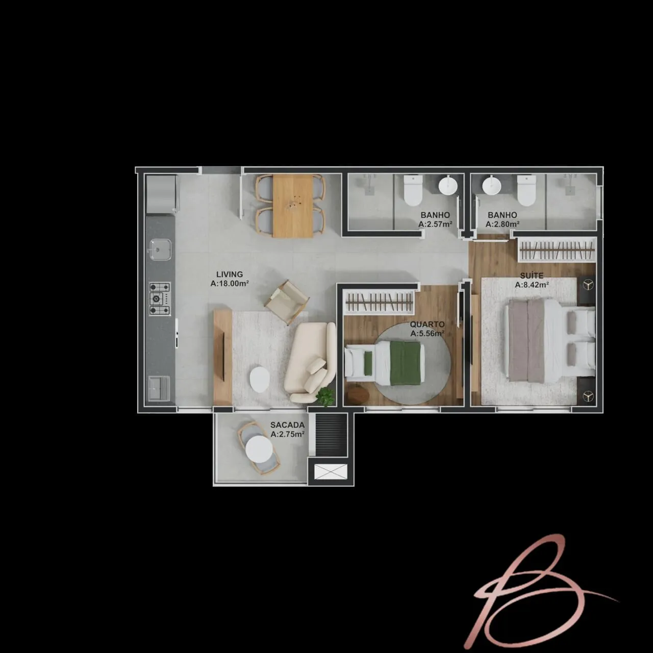 Imagem Apartamento Minha Casa Minha Vida