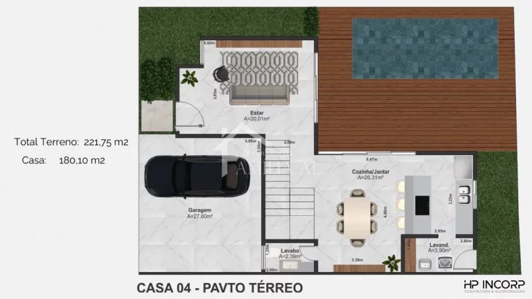Imagem CASA ALTO PADRÃO EM CONDOMÍNIO FECHADO NO GLÓRIA