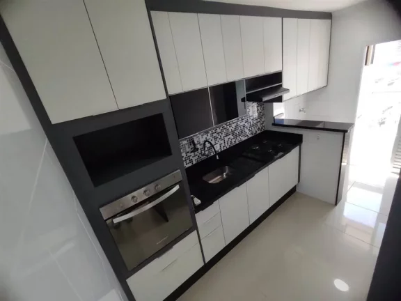 Imagem Apartamento com 2 dorms, Aviação, Praia Grande - R$ 420 mil, Cod: 2498