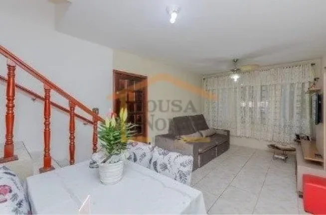 Imagem Sobrado 2 dormitórios, sala em L, 2 banheiros, lavabo, escritório, cozinha planejada, lavanderia, ...