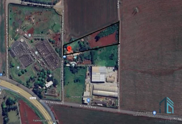 Imagem Terreno Industrial 15.200m² Zona Oeste (ZI2) 300 metro da Rodovia Celso Garcia em Londrina PR