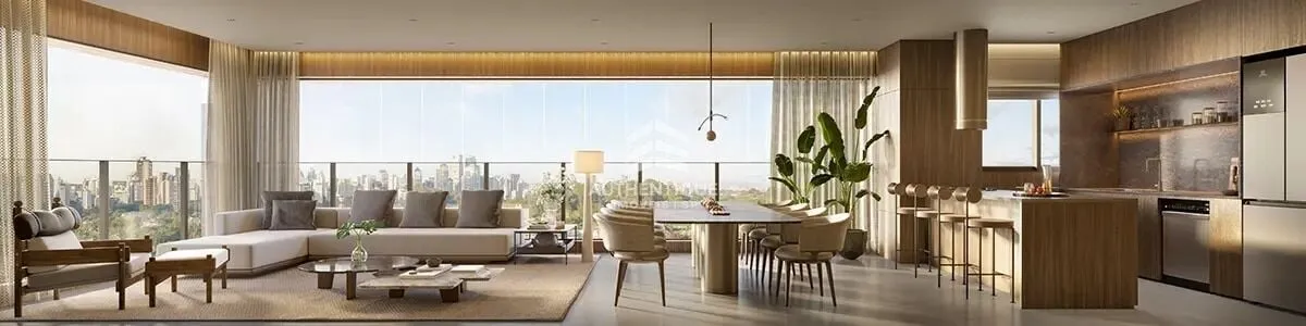 Imagem YBIRÁ JURUPÍS &amp; CHIBARÁS - Apartamento à venda no bairro Indianópolis - São Paulo/SP, Zona Sul