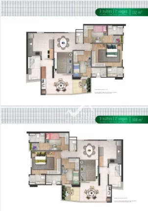 Imagem Apartamento com 3 dormitórios à venda por R$ 1.381.000,00 - José Menino - Santos/SP