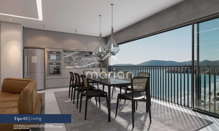 Imagem Apartamento com 3 quartos, Perequê - Porto Belo