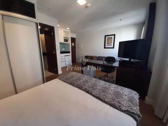 Imagem Flat disponível para venda no Wyndham São Paulo Paulista, com 27m², 1 dormitório e 1 vaga