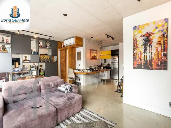 Imagem APARTAMENTO COM DESIGN CONTEMPORÂNEO NO ITAIM - SEMI MOBILIADO