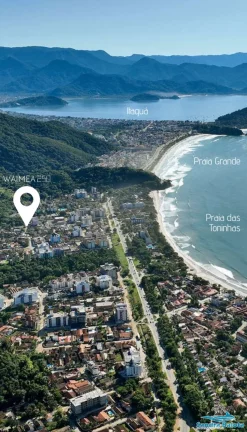 Imagem Apartamentos a 450 metros da praia da Toninhas