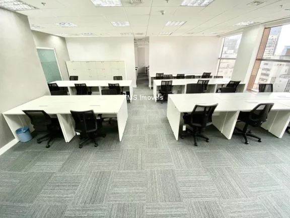 Imagem Conjunto comercial mobiliado com 365m² na Alameda Santos