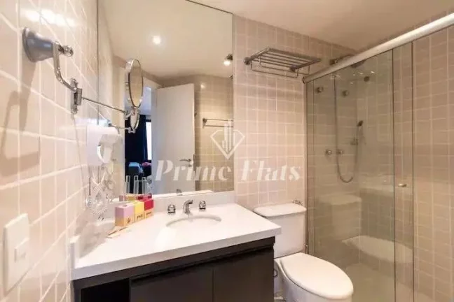 Imagem Flat disponível para locação no Mercure São Paulo Moema Times Square Hotel, com 29,40m², 1 dormitório e 1 vaga de garagem