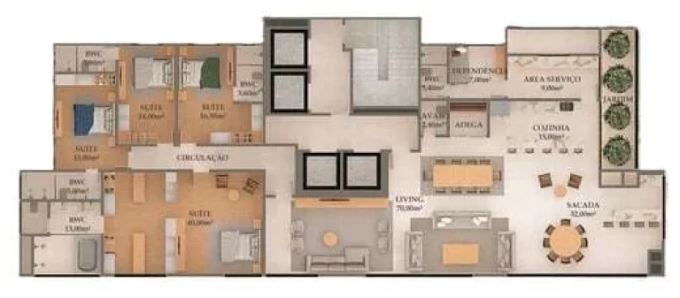 Imagem Monticello Residenziale - Breve Lançamento - Apartamento à venda no bairro Centro - Itapema/SC