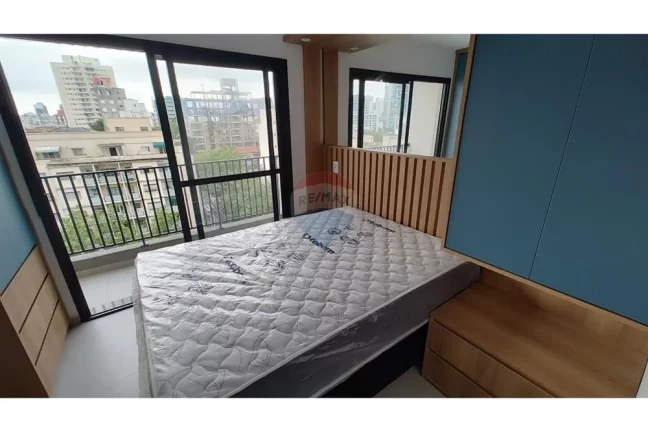 Foto do imóvel Apartamento studio mobiliado 27m² sem vaga primeira locação na Bela Vista em Rua Manoel Dutra