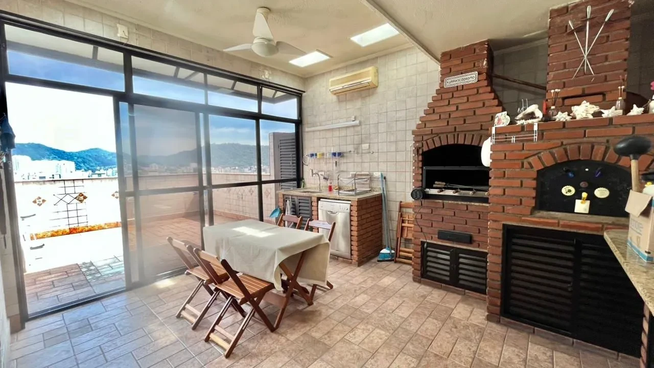 Imagem Cobertura com 4 Quartos à Venda, 444 m² em Gonzaga - Santos