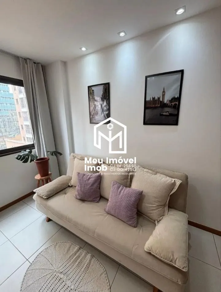 Imagem Residencial Via Brisa APTO 1 Quarto 1 Vaga 38m² Águas Claras